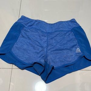 Reebok Blue Athletic Running Shorts